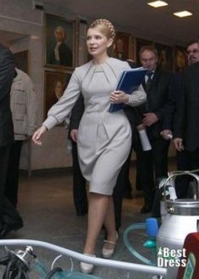 Удивительная фигура Юлии Тимошенко раскрывает ее чувство стиля и утонченности