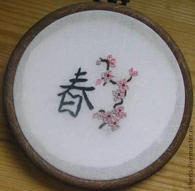 Схемы вышивки «сакура»