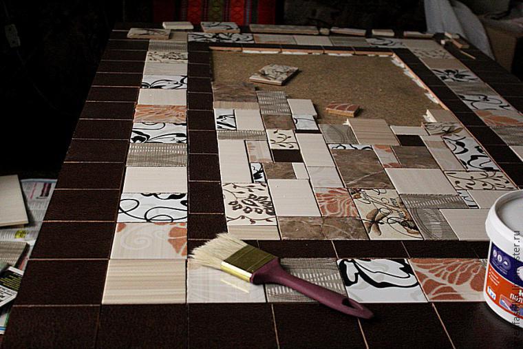 Мозаика своими руками: украшаем дачный стол | Аргументы и Факты