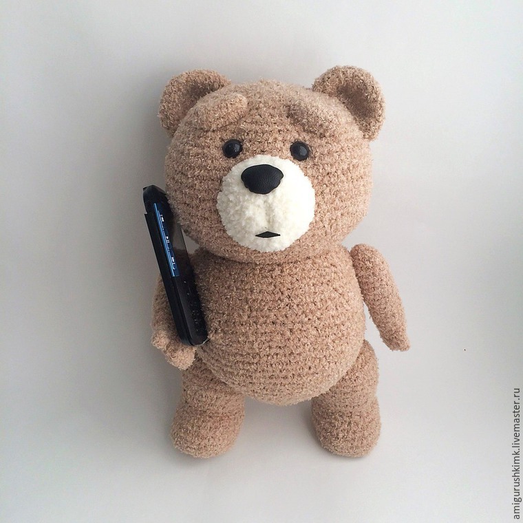 Медведь (Teddy Bear) – вяжем крючком