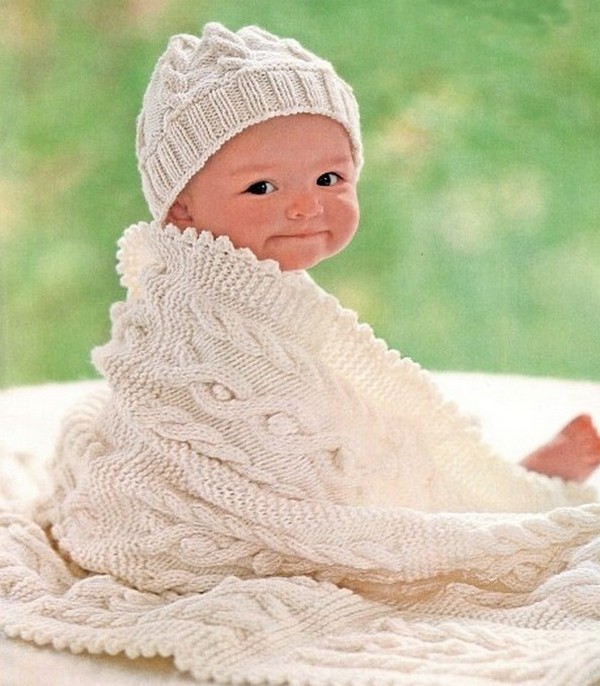 Вязание детских одеял. Схемы