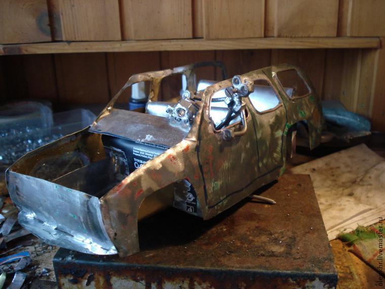 Миниатюры авто из металла своими руками (8 фото)