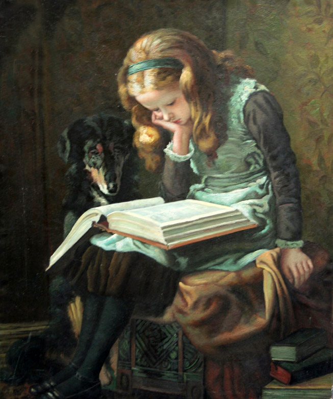 Тёплые отношения детей и собак в картинах английского художника-анималиста riton iviere, фото № 1