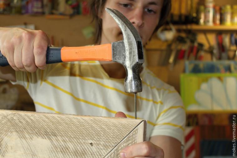 Делаем из поддона зеркало в стиле «лофт», фото № 15