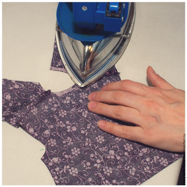 Шьем платье для текстильной куклы в винтажном стиле, фото № 10