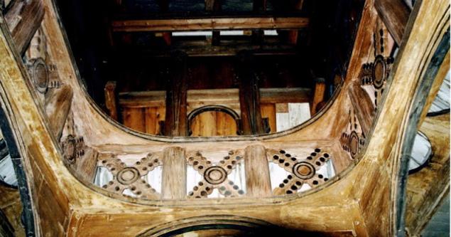 Ставкирка — деревянная каркасная церковь, фото № 5