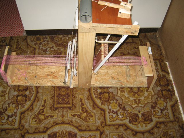 Вертикальный ткацкий станок своими руками