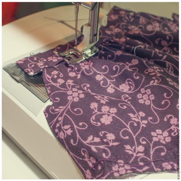 Шьем платье для текстильной куклы в винтажном стиле, фото № 27