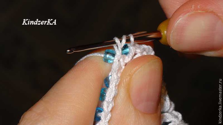 Mastering Bead Embroidery: Beads and Treble Crochet, фото № 15