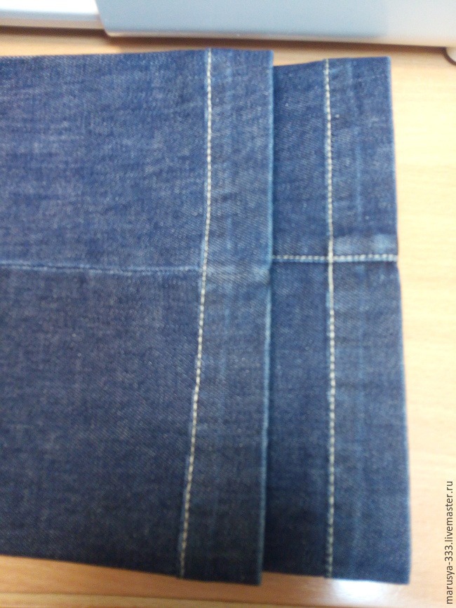 Как укоротить расклешенные джинсы с сохранением низа, фото № 19