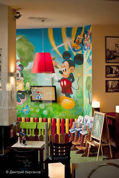 Детский уголок в кафе