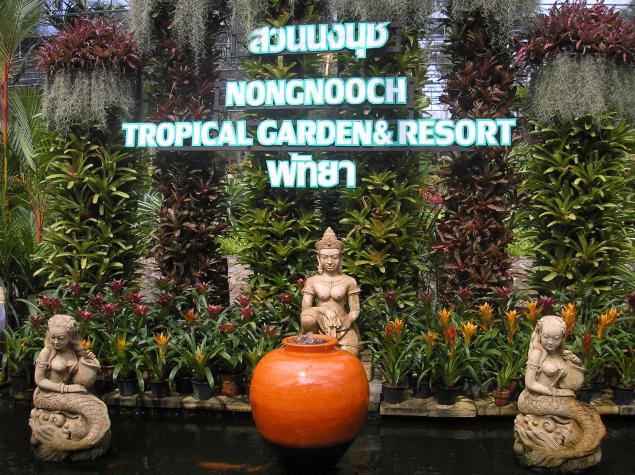 Знаменитые сады Нонг Нуч в Тайланде. фото № 1