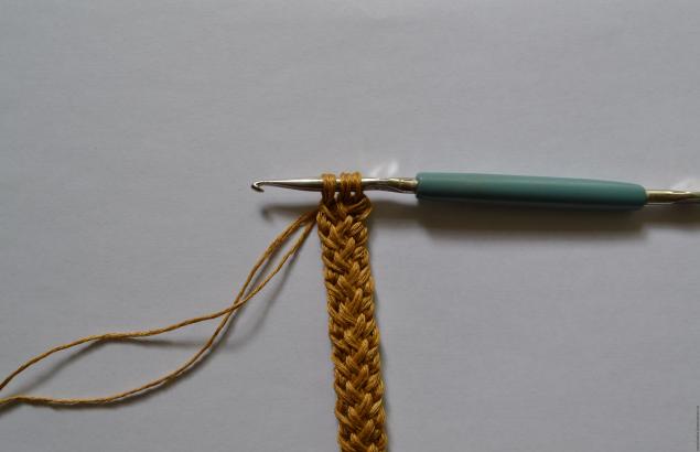 как пришить ручки к вязаной сумке