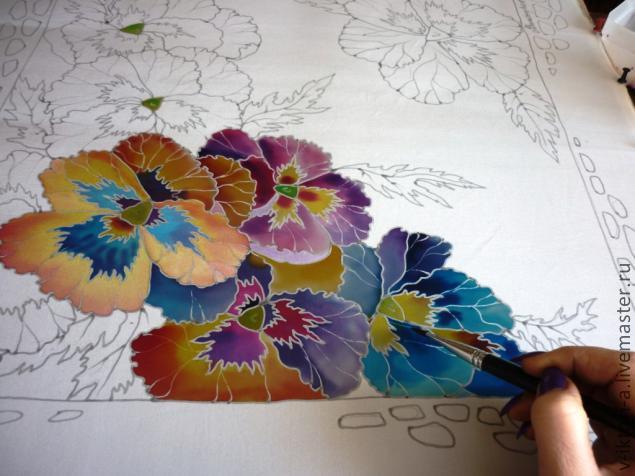 Как нарисовать цветок, как нарисовать лист. Рисунок анютины глазки акварелью. Aquarelle art