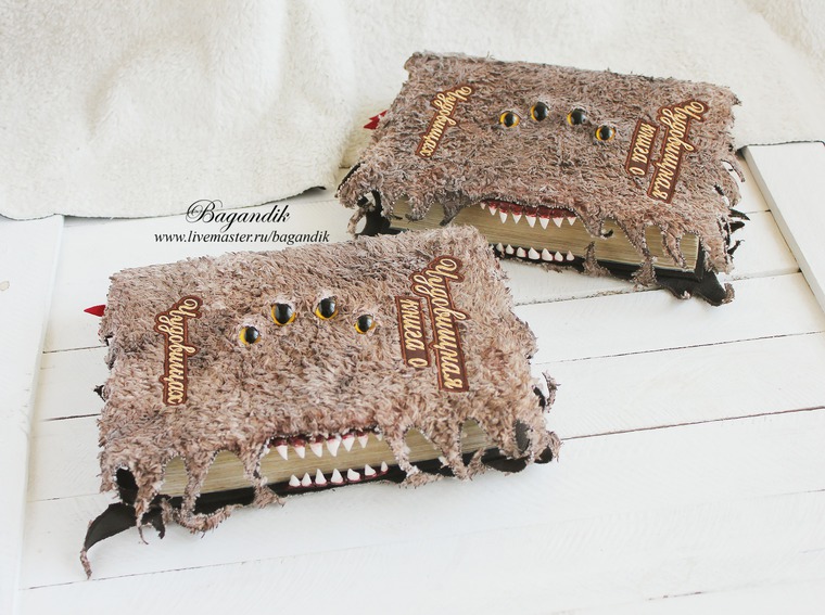 Чудовищная книга о чудовищах процесс создания, фото № 18