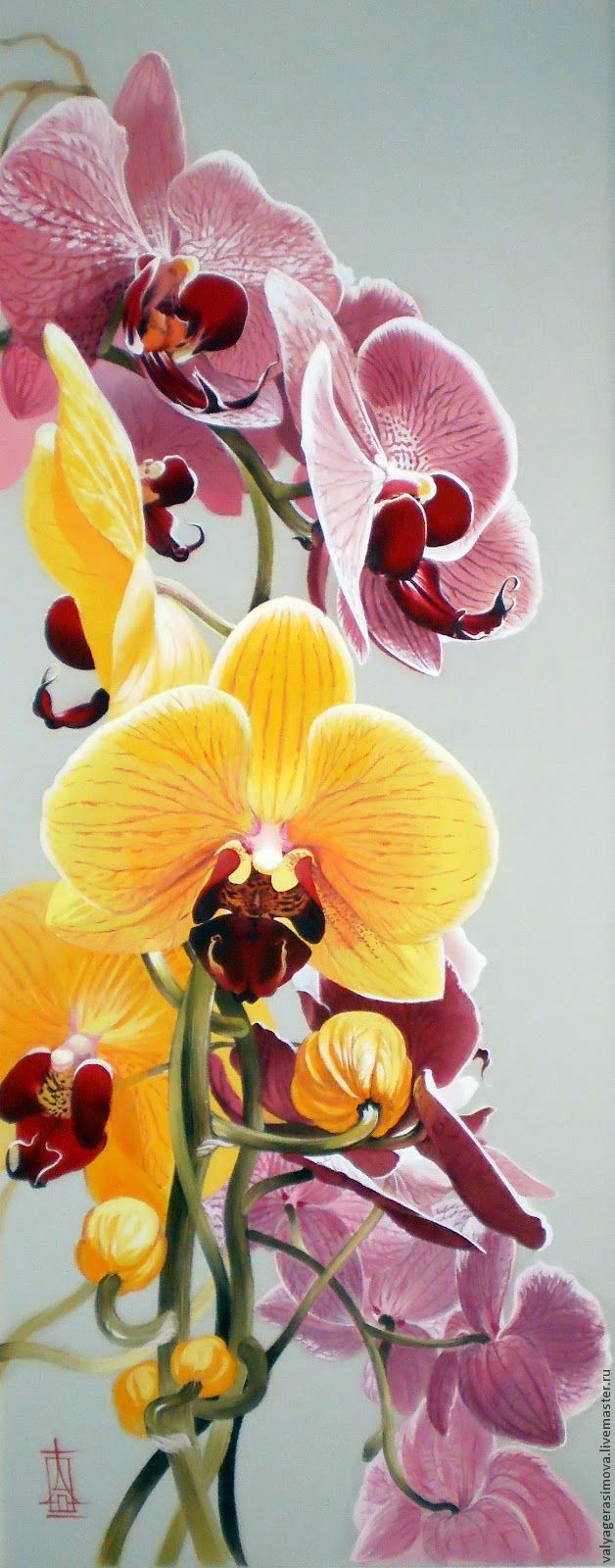 Картины для интерьера с орхидеями
