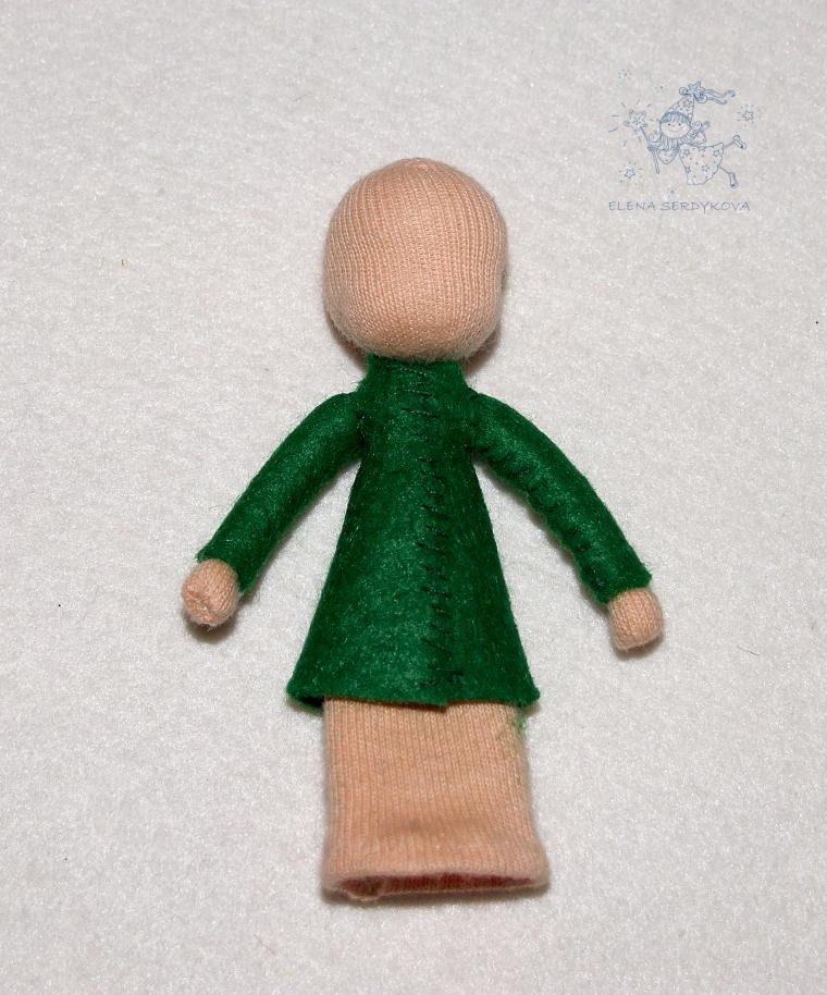 Изготовление пальчиковой куклы - изготовление лоскутного шитья, фото № 35