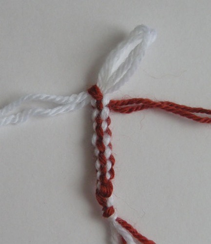 Плетение шнуров из ниток различными способами, фото № 8