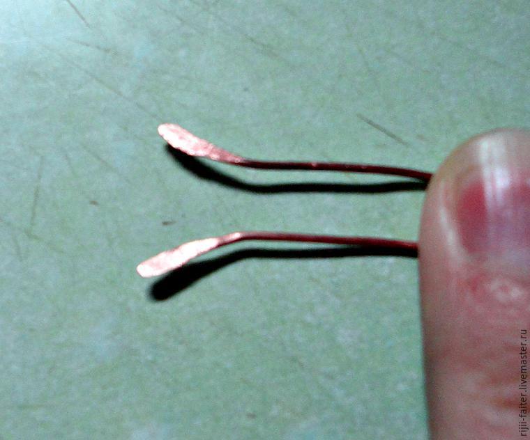 Создаем кулон «Козерог» в технике wire work, фото № 4