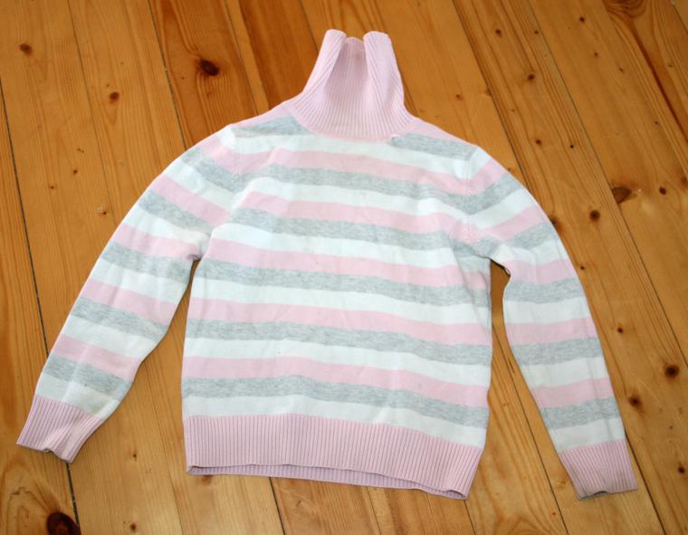 Белоснежный свитерок для любимой дочки. Мастер-класс