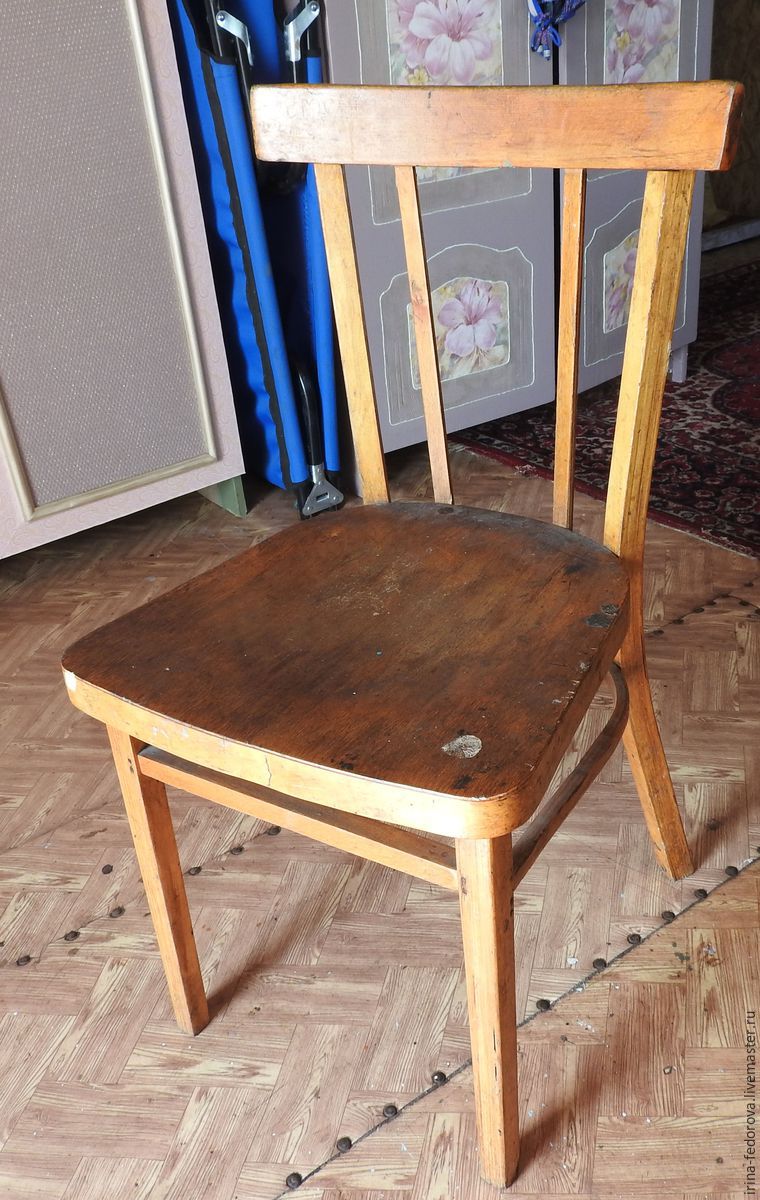Реставрация старых стульев своими руками