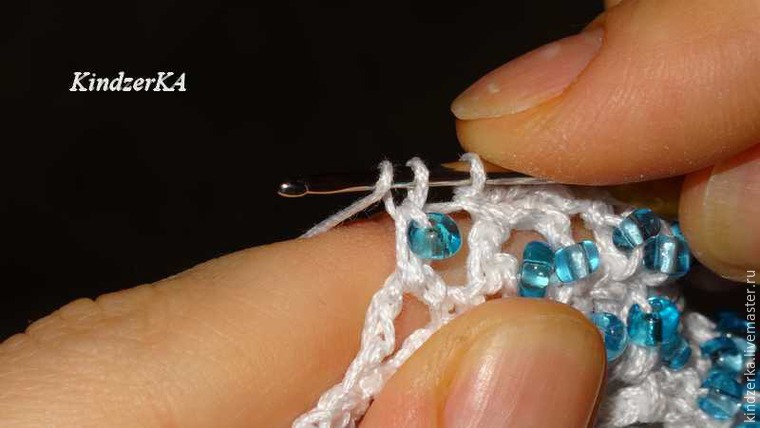 Mastering Bead Embroidery: Beads and Treble Crochet, фото № 8