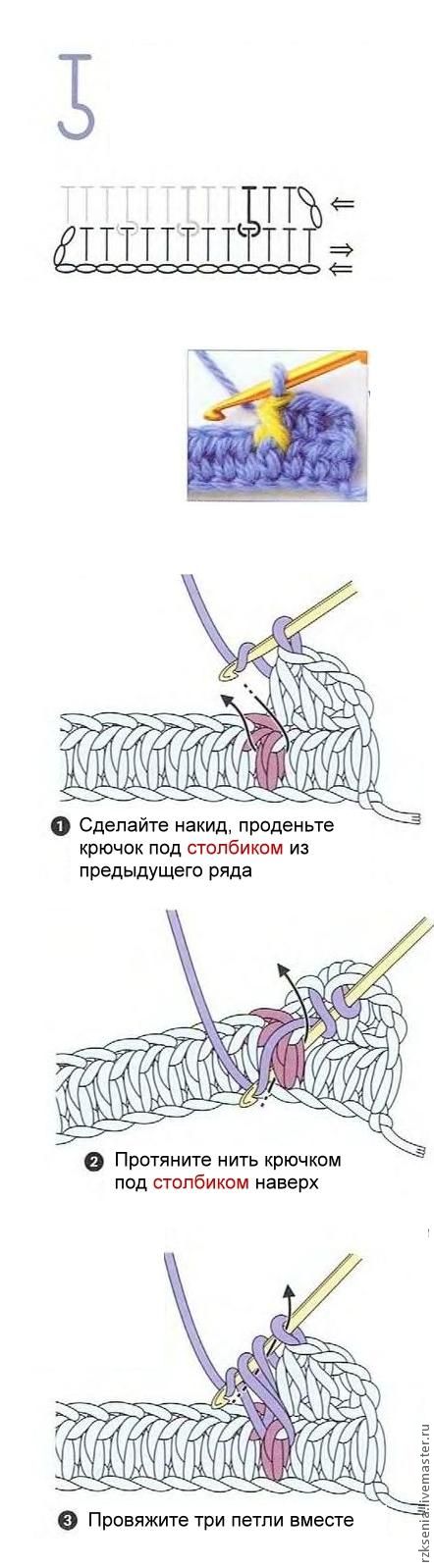 Вяжем крючком косы, фото № 5
