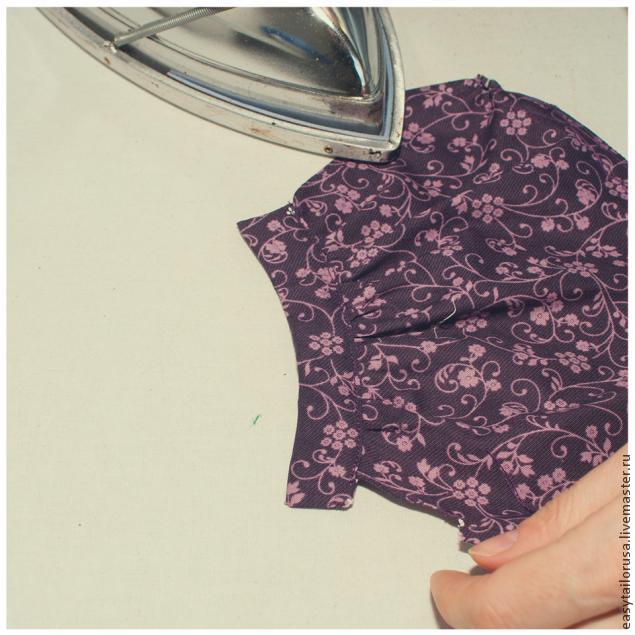 Шьем платье для текстильной куклы в винтажном стиле, фото № 28