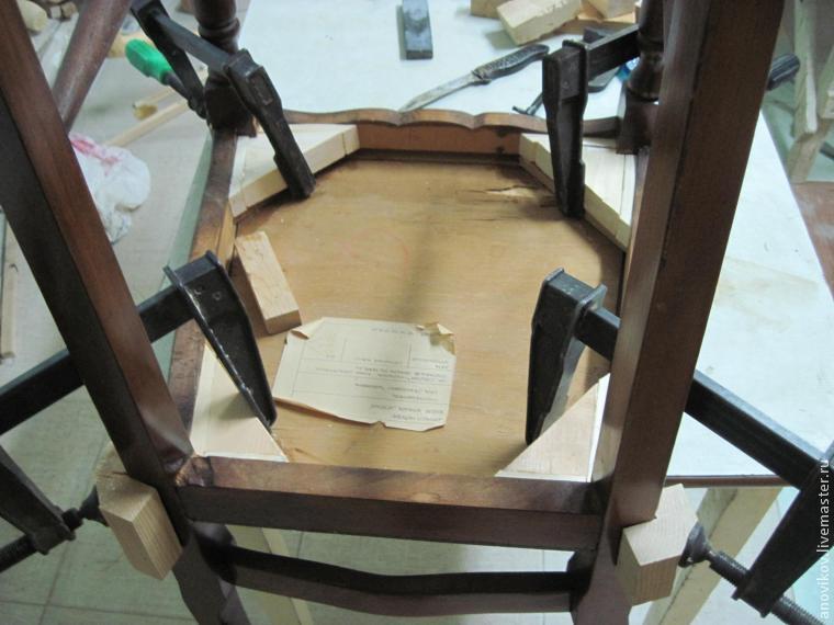 Ремонт и усиление стула. Часть 4 усиление каркаса стула, фото № 22