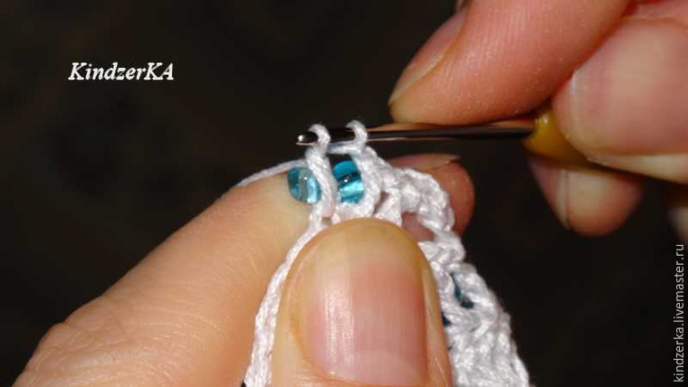 Mastering Bead Embroidery: Beads and Treble Crochet, фото № 17