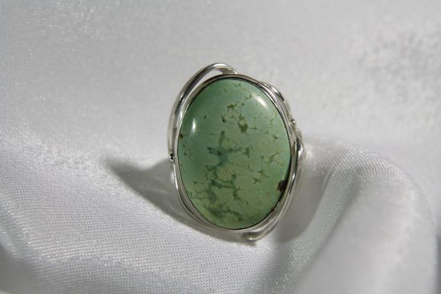 бирюза, серьги с камнями бирюза, серьги с камнями