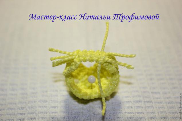 Кольцо в технике макраме, фото № 22