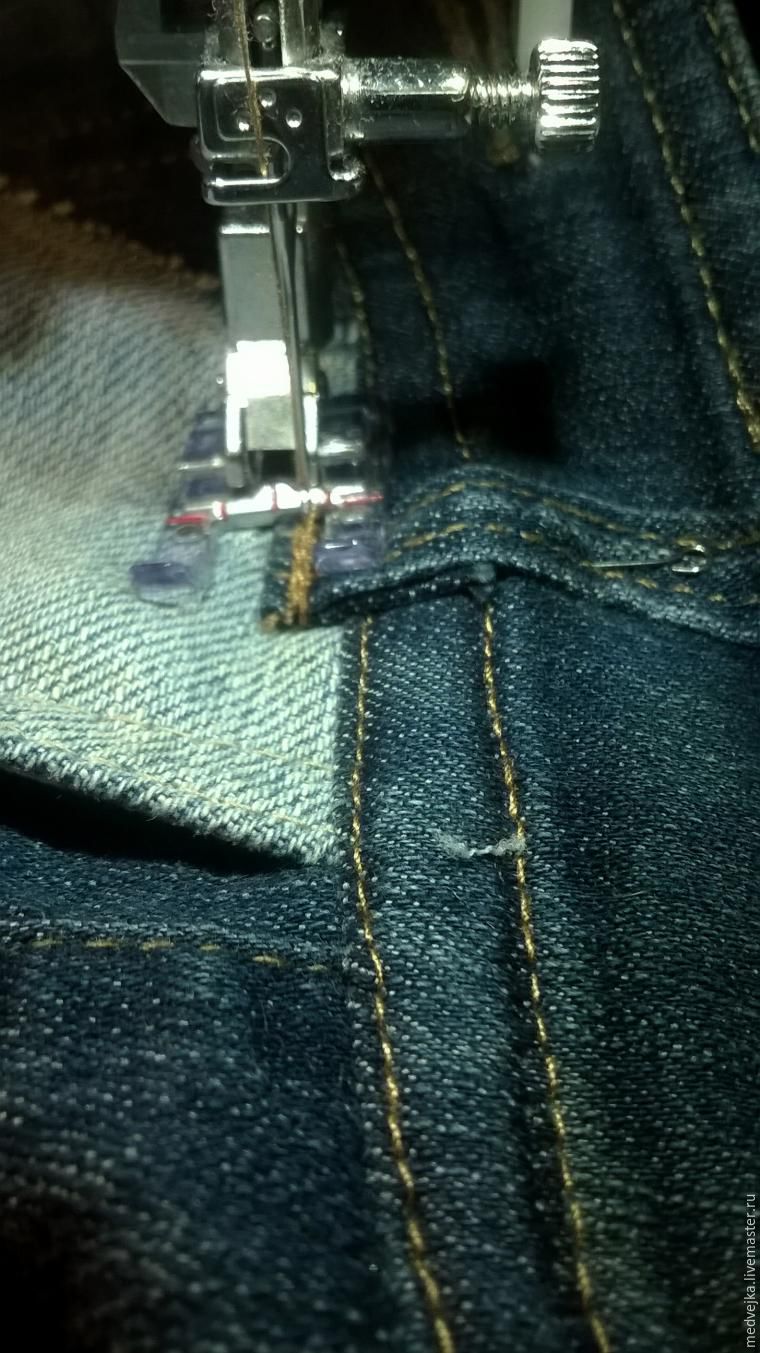 Шьем джинсовые шорты, фото № 32
