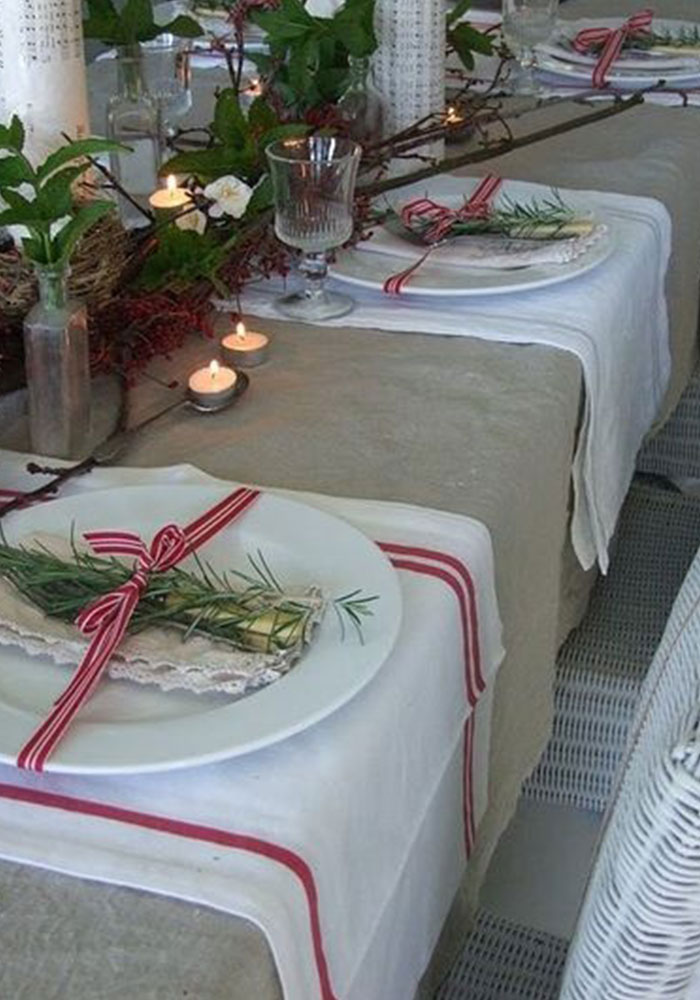 Новогодняя сервировка стола 25 вариантов праздничного декора, фото № 12