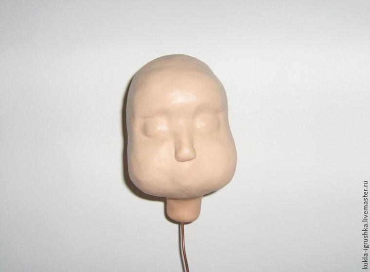 Лепка голов кукол из полимерной глины, фото № 9
