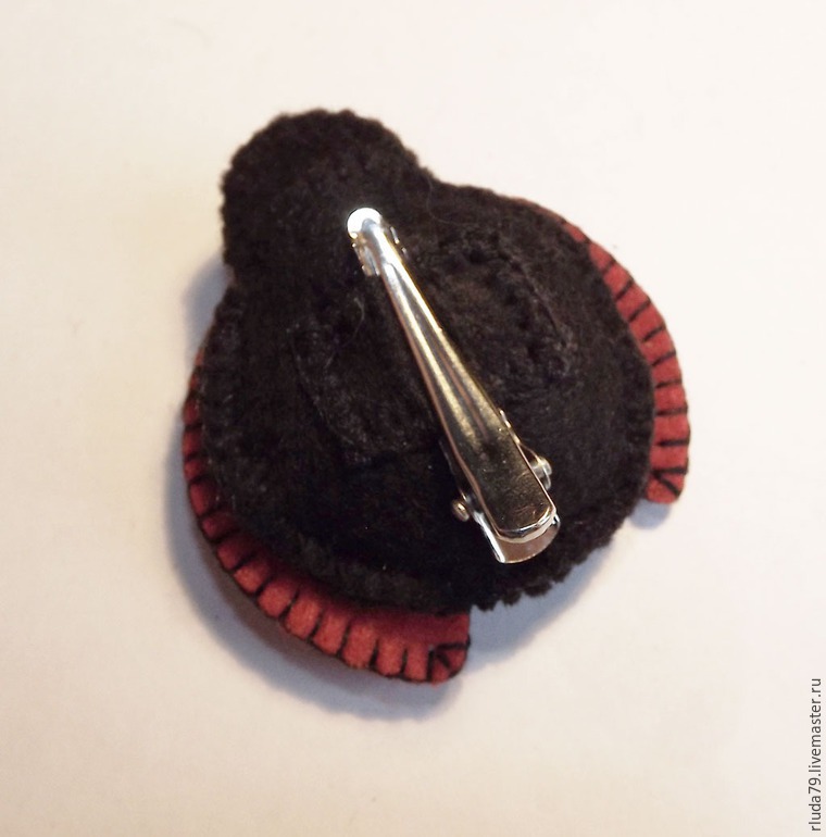 Делаем семейку божьих коровок из фетра, фото № 15 Делаем семейку божьих коровок из фетра, фото № 15