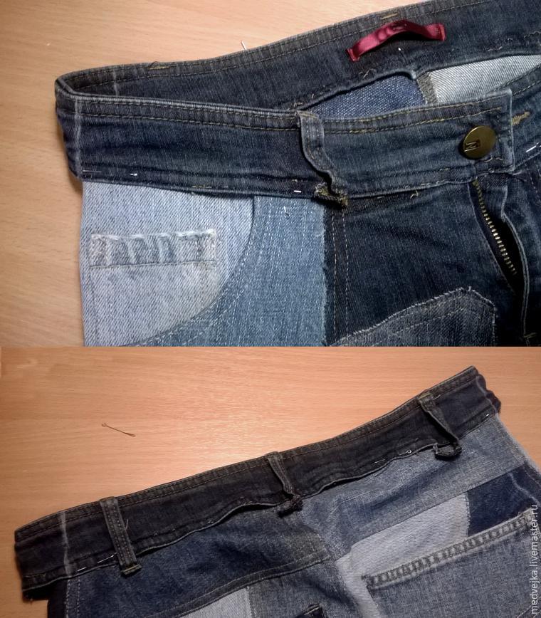 Шьем джинсовые шорты, фото № 25