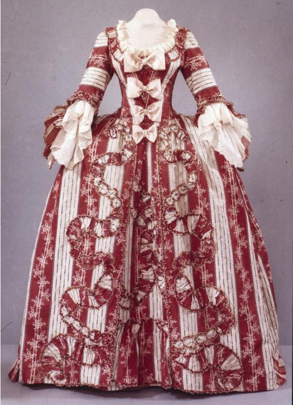 Женские платья 17 века