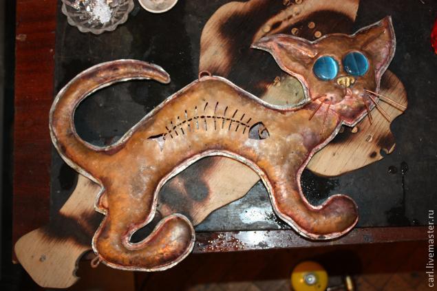 Рисунки на медных листах