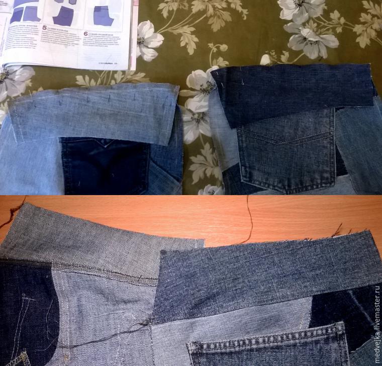 Шьем джинсовые шорты, фото № 20