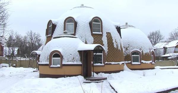 Дома из мешков с землей и песком — экотехнология Earthbag