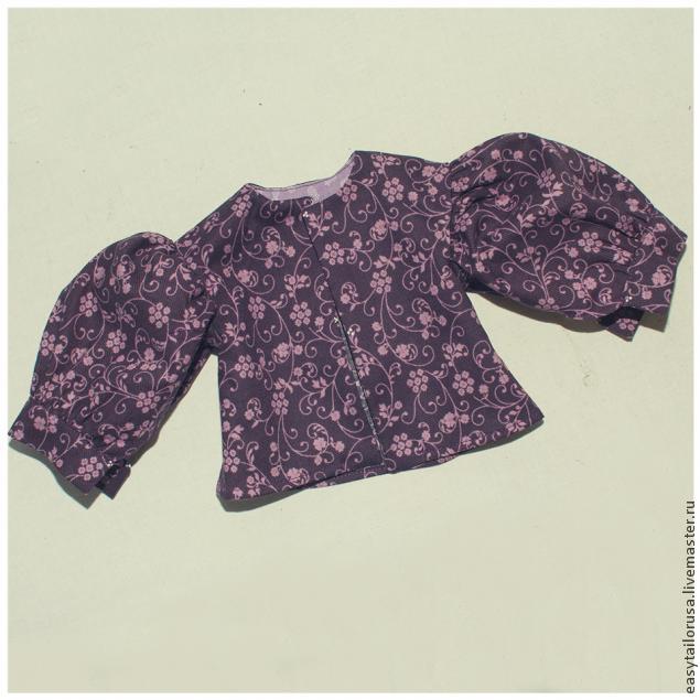 Шьем платье для текстильной куклы в винтажном стиле, фото № 35