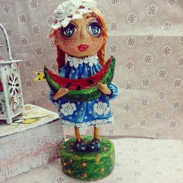 авторская кукла, ткань, весна авторская кукла, ткань, весна