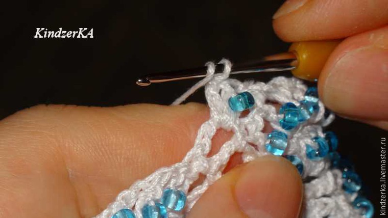 Mastering Bead Embroidery: Beads and Treble Crochet, фото № 2