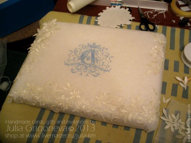 Красивая коробка для упаковки свадебного подарка или прочих нужностей, фото № 56