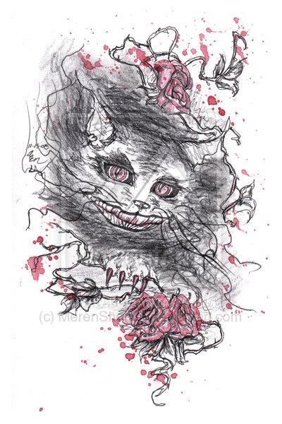 Чеширский кот в иллюстрациях художников, фото № 46