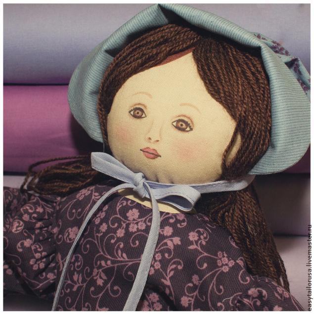 Шьем платье для текстильной куклы в винтажном стиле, фото № 64