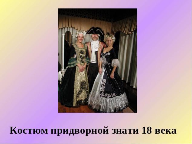 История женского костюма