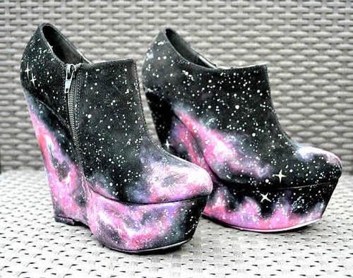 Обувь с космосом