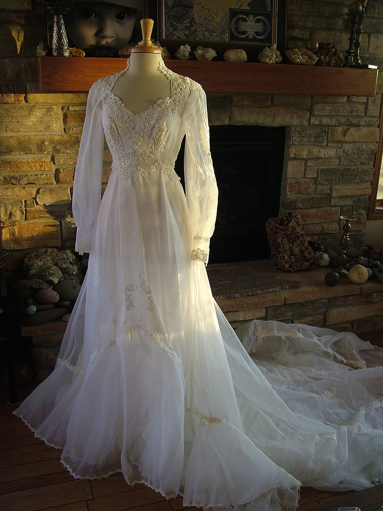 Свадебные платья старины